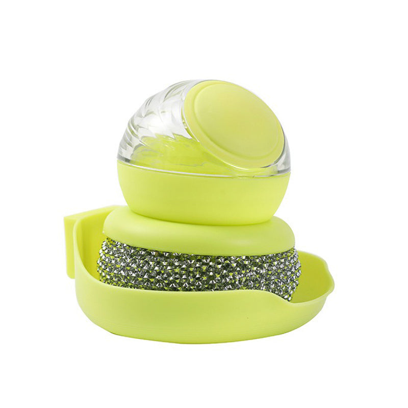 Stainless Steel Scrubber Brush Multi-Functional Dish Cleaning Tool
