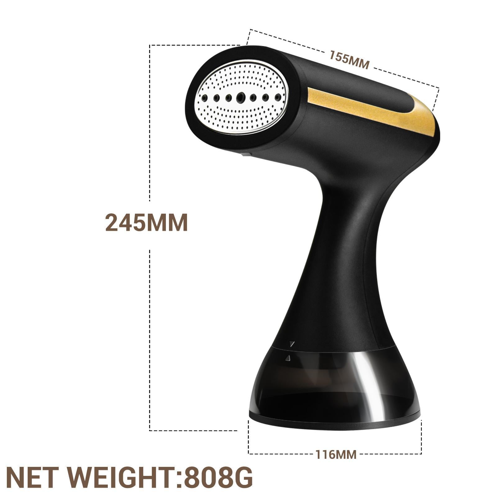 Compact Clothes Steamer for Travel and Home Wrinkle Removal