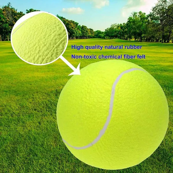 Premium Giant Dog Tennis Ball Durable Inflatable Pet Toy