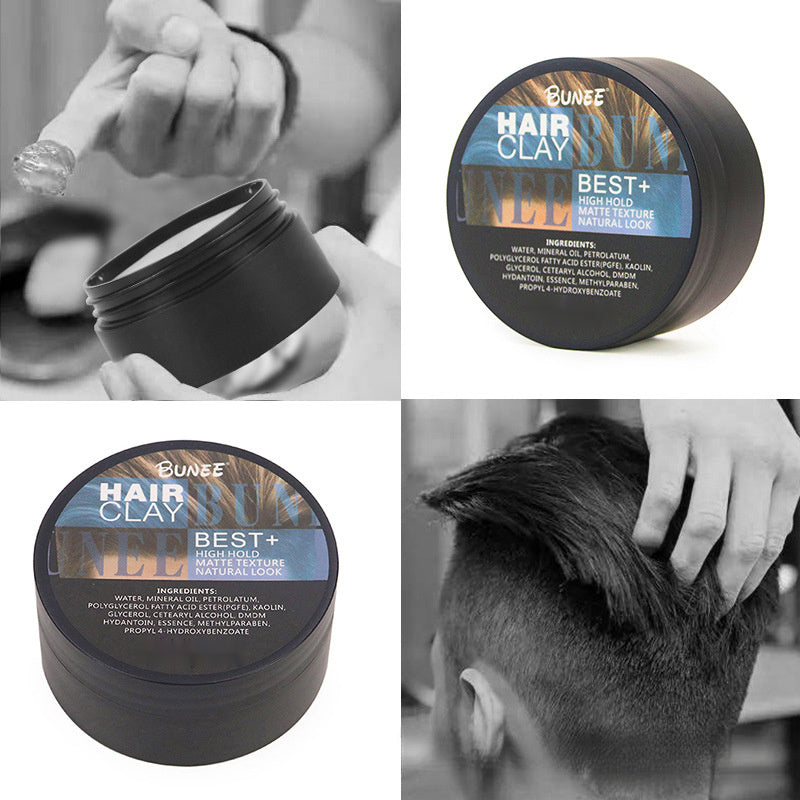 Premium Men’s Matte Hair Clay Strong Hold Natural Finish