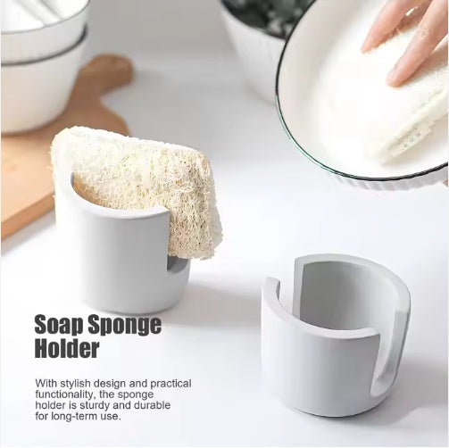 Ultra Absorbent Diatom Mud Sponge Rack Sink Caddy Organizer