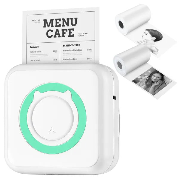 Pocket Wireless Thermal Printer Mini Sticker Maker