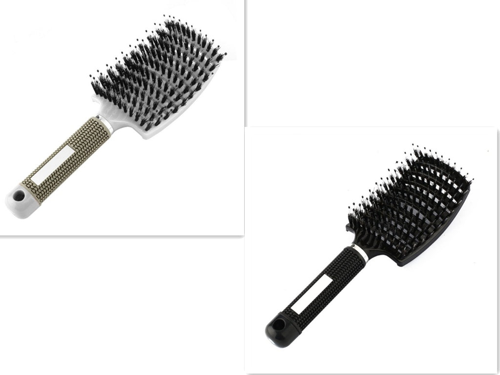 Bristle & Nylon Hair Brush for Detangling and Scalp Massage