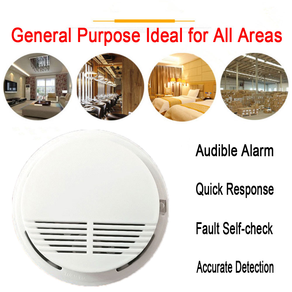 Photoelectric Smoke and Gas Alarm Detector