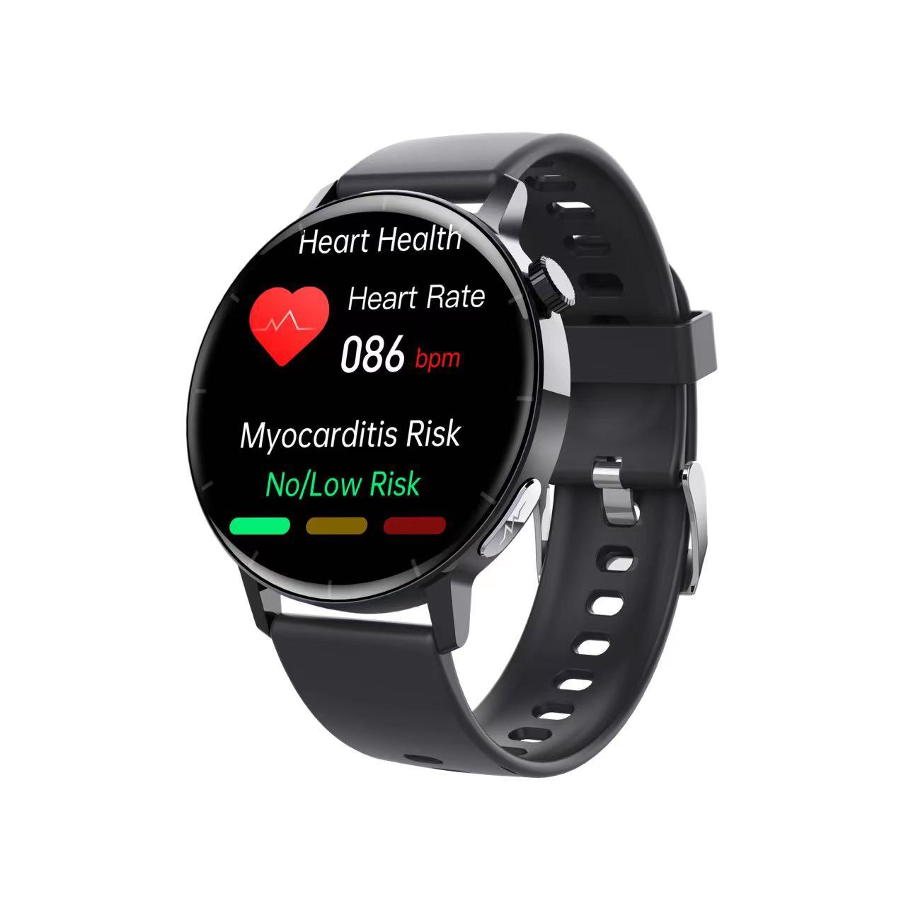 Smartwatch with Non-Invasive Glucose, ECG & Advanced Health Monitoring