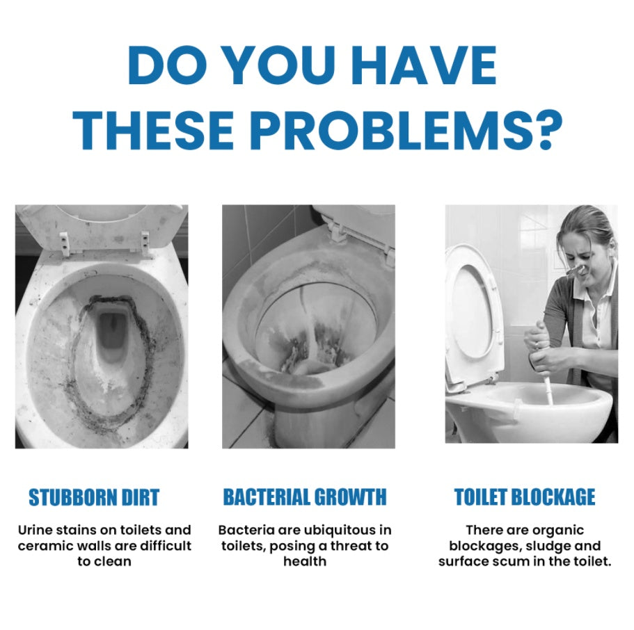 Multi-Effect Toilet Bowl Cleaner – Deep Clean & Fresh Protection