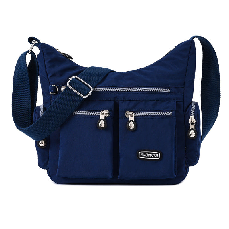 Women Shoulder Bags Waterproof Multi Pocket Crossbody Handbags for Daily Use