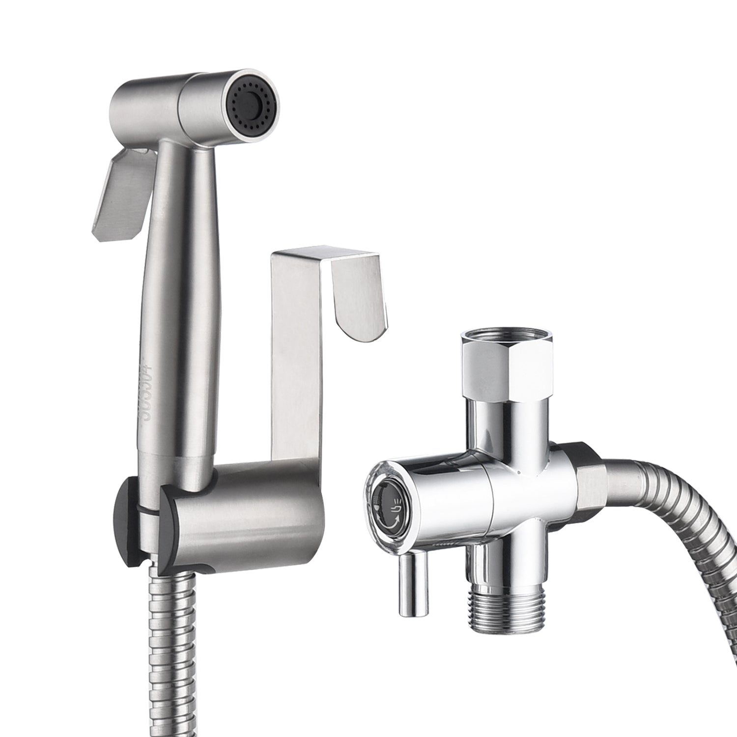 Premium Stainless Steel Toilet Spray Gun Handheld Bidet Sprayer