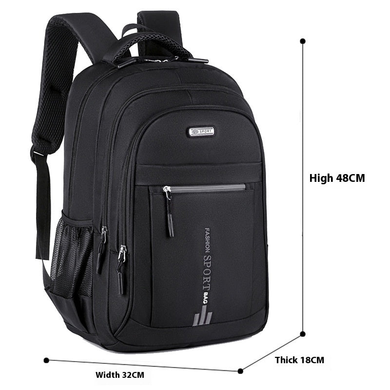 Men’s Large Capacity Computer Backpack for Travel Work and Daily Use