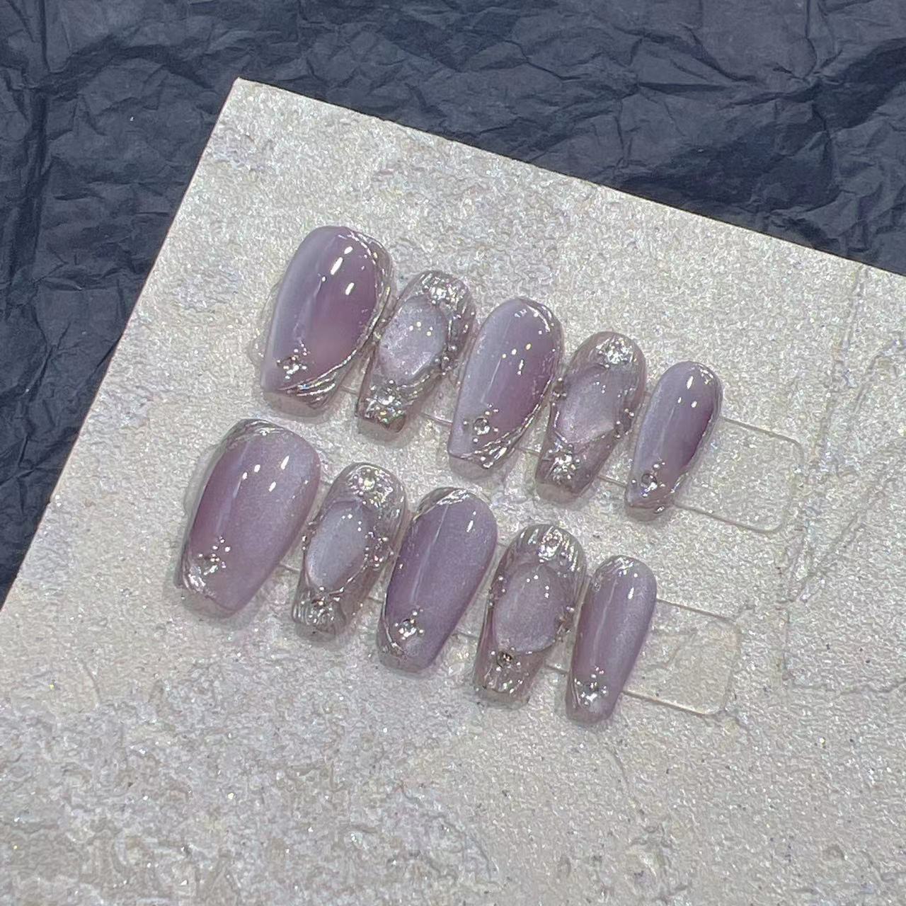 Handmade Wearable Fake Nail Patch Press On Nails