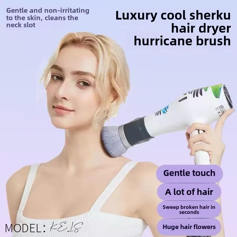 Professional Blow Dryer Hairbrush Soft Bristle Styling Tool
