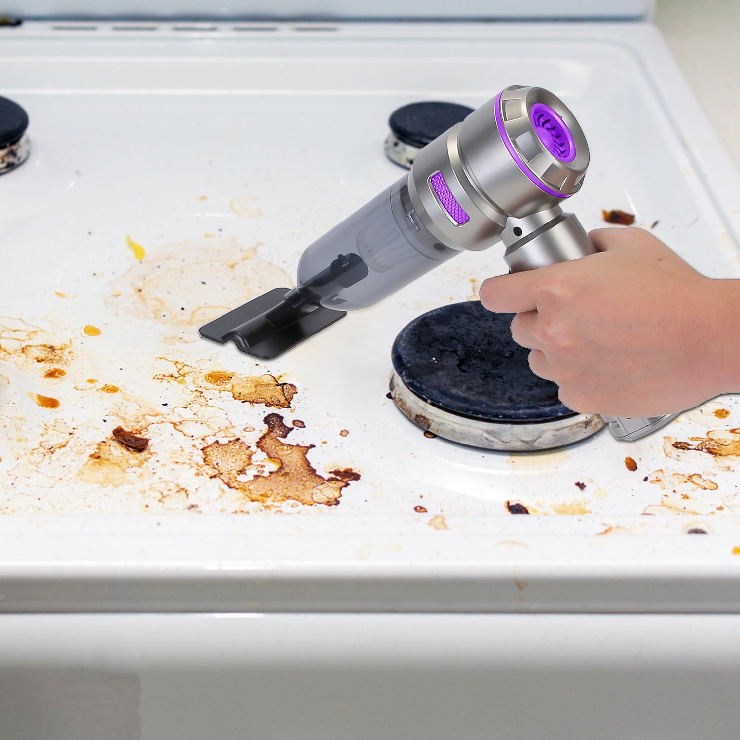16000PA Handheld Car Vacuum Cleaner Cordless 4 in 1