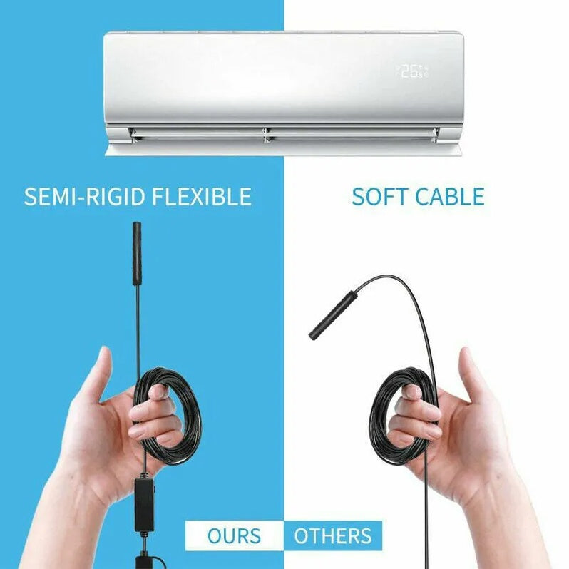 USB Endoscope Camera 5M Cable 6LED Borescope for Android