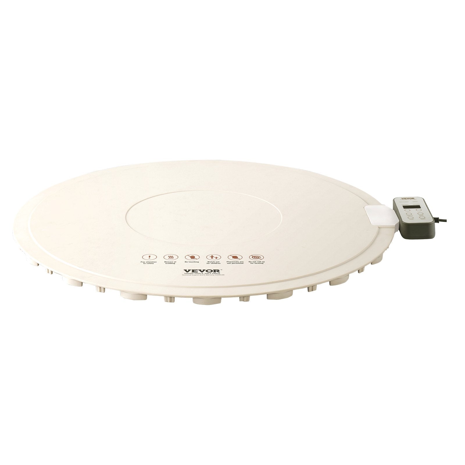 Electric Warming Tray Rollable Food Heating Mat with Control
