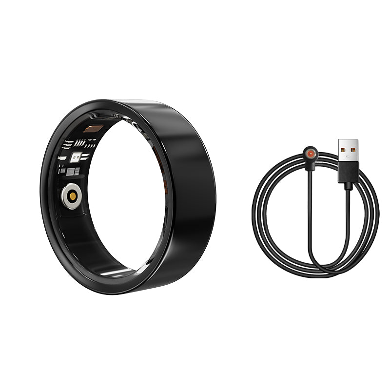 IP68 Waterproof Smart Ring Health Tracker Fitness Sleep Heart Rate Blood Oxygen