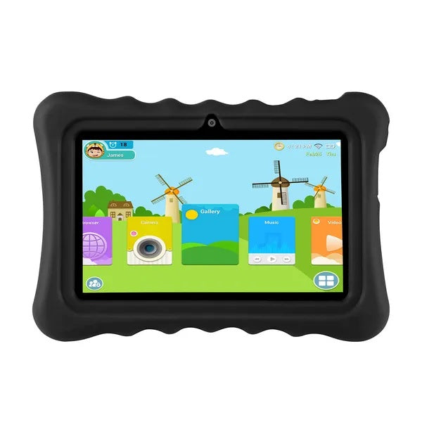 Shock-Resistant Silicone Tablet Case with Stand for Tablets Durable Cover