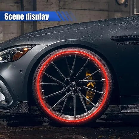 High-Visibility Reflective Rim Stripe Stickers for Safety & Style