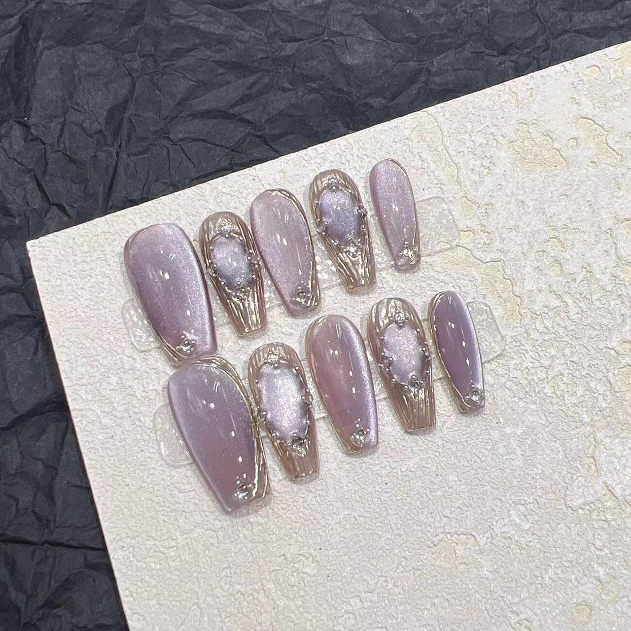 Handmade Wearable Fake Nail Patch Press On Nails