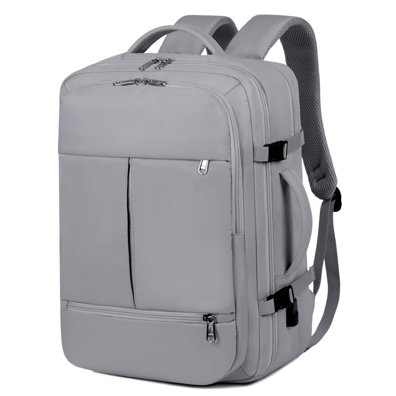 Large Capacity Business Travel Backpack Multiple Pockets Laptop Bag Unisex