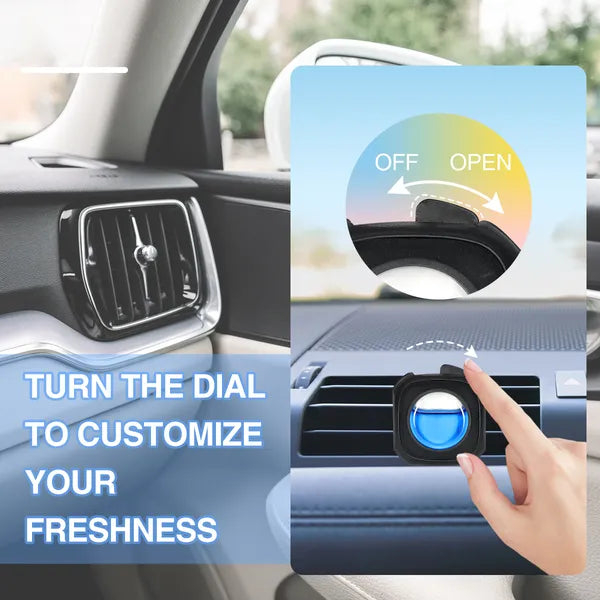 6-Pack New Car Scent Vent Clip Air Freshener Long Lasting