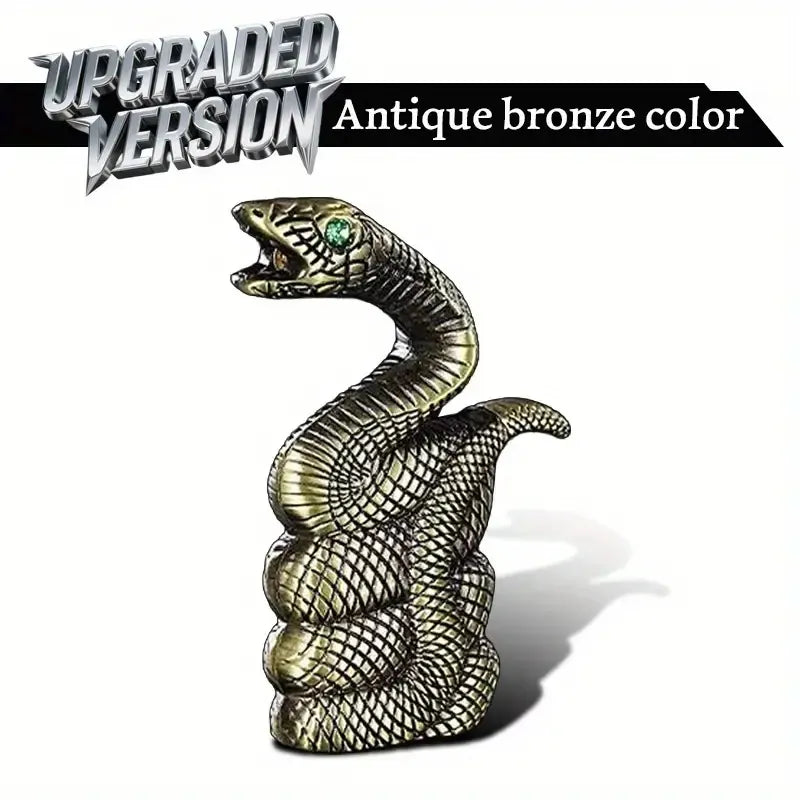 Creative Snake Butane Lighter Windproof Unique Gift Design