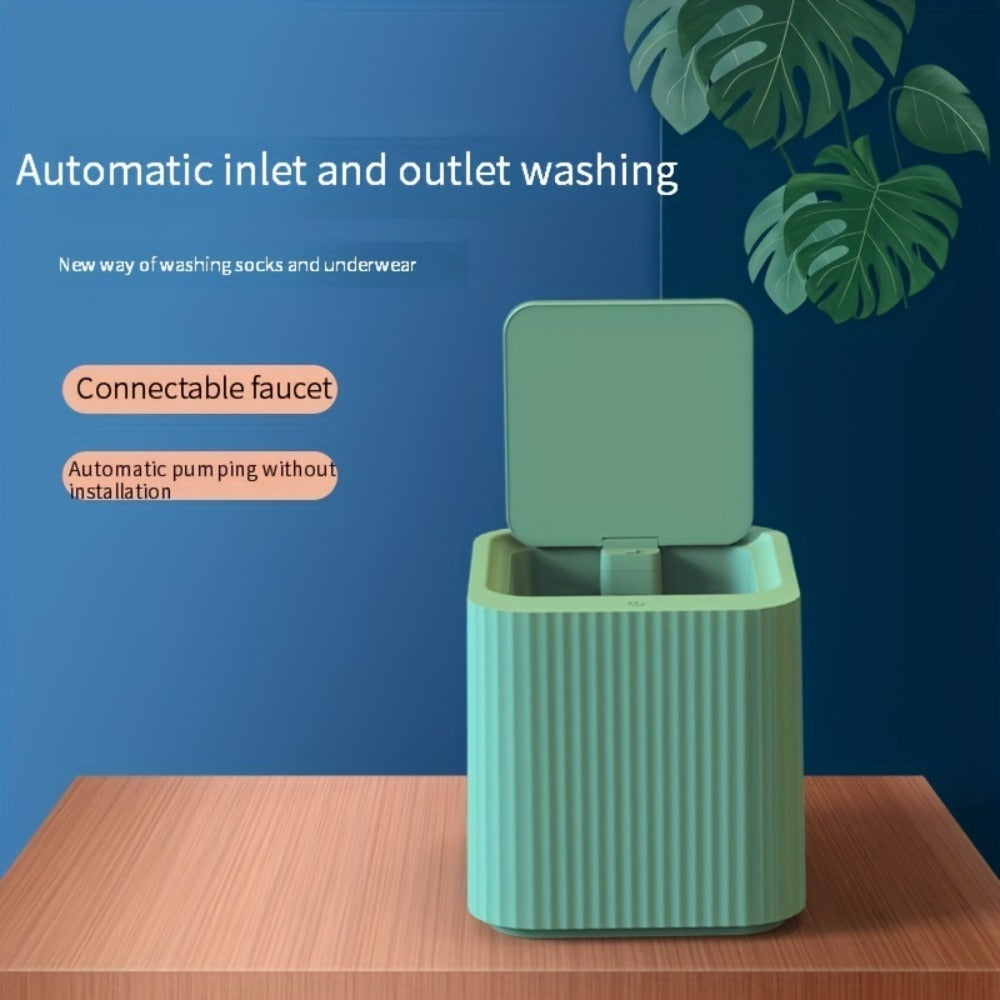 Fully Automatic Mini Washing Machine Portable Small Laundry