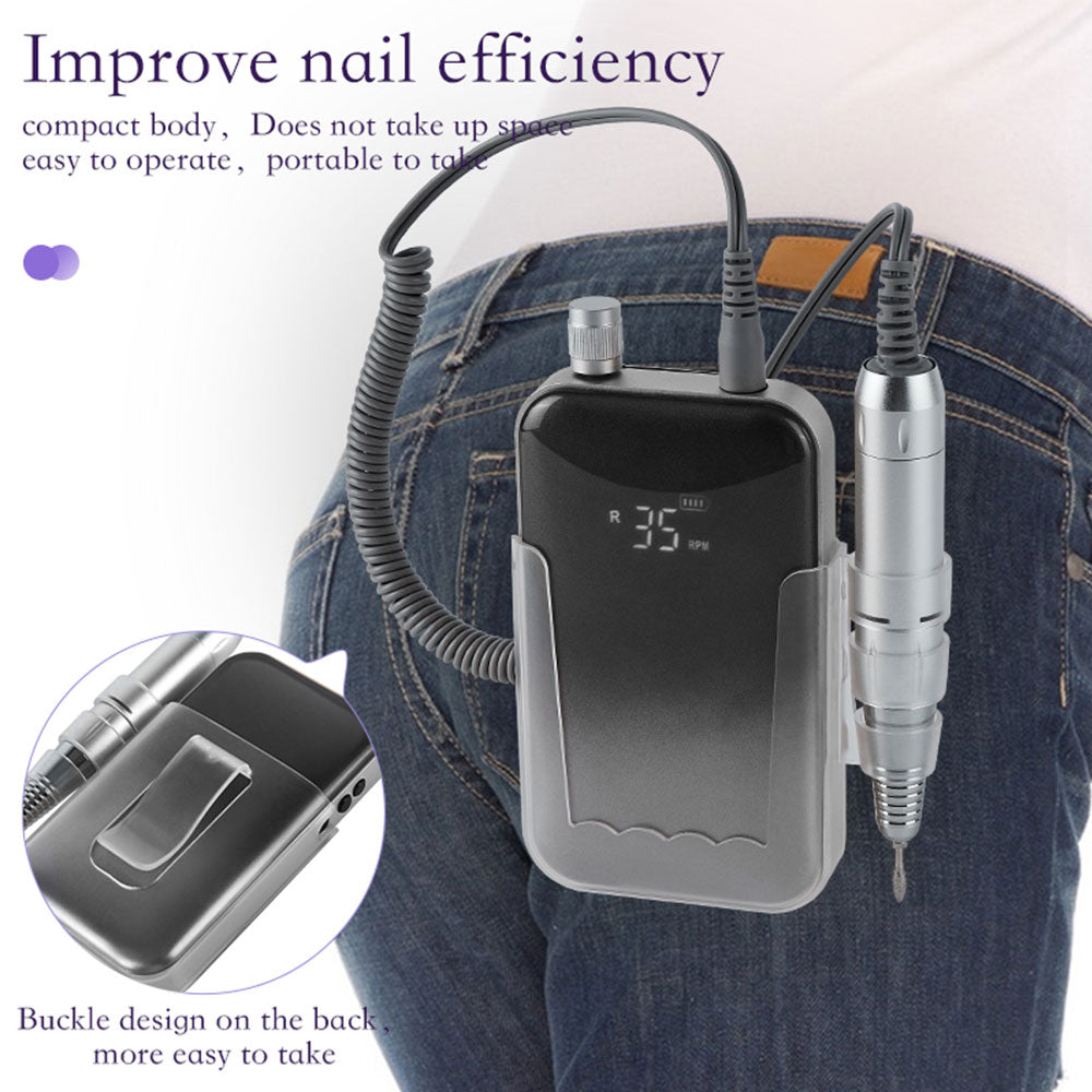 Professional 45000 RPM Rechargeable Nail Drill Machine