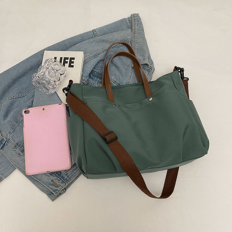 Fashion Casual Simple Shoulder Bag Large Capacity Everyday Tote for Women
