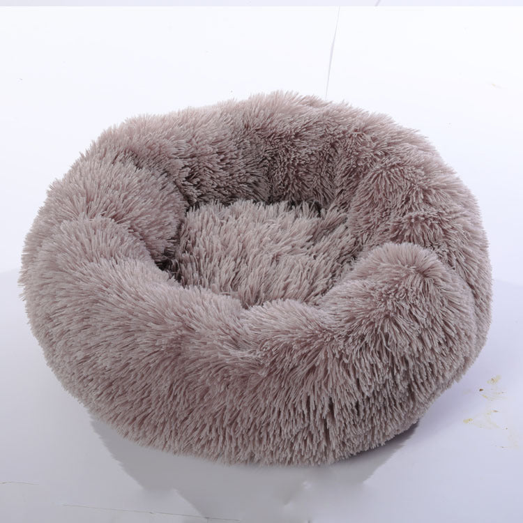 Luxury Plush Pet Nest Soft Warm Cozy Bed for Dogs & Cats