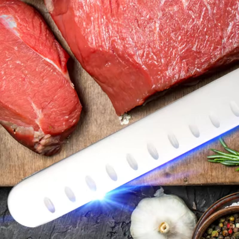 10-Inch Carbon Steel Chef Knife Ultra Sharp Meat Slicing Kitchen Tool