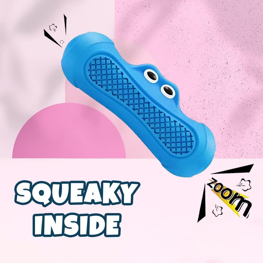 Premium Monster Squeaky Dog Chew Toy for Aggressive Chewers