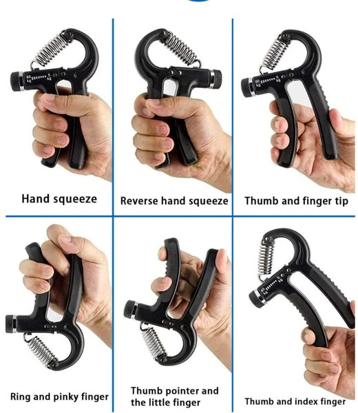 Adjustable Power Gripper for Gym, Forearm & Wrist Strength Trainer