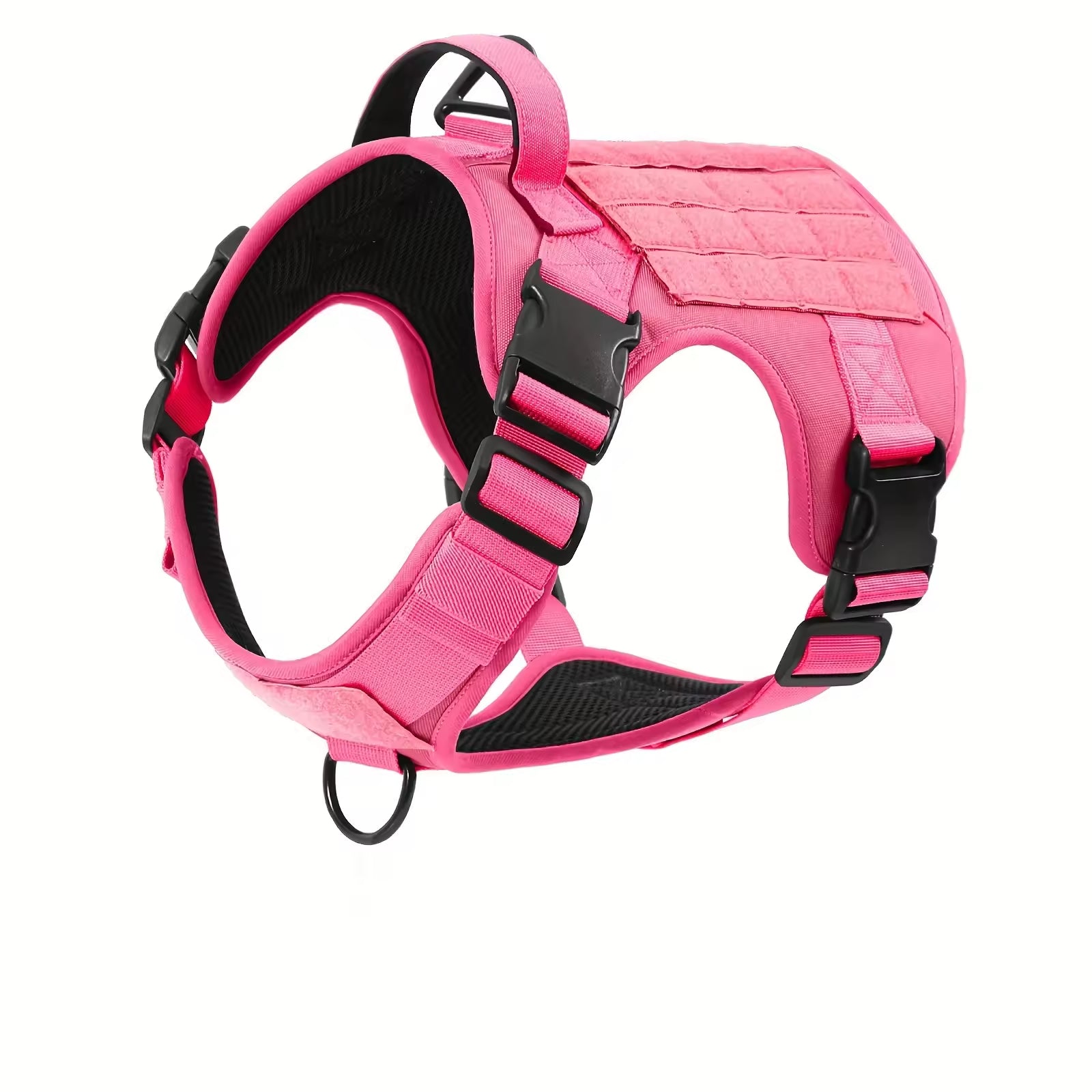 Heavy Duty Tactical Dog Harness Vest Adjustable Reflective Fit