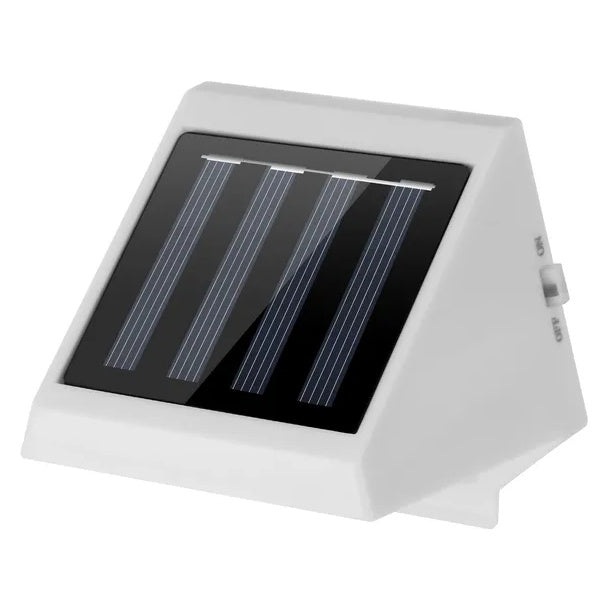 Solar Stair Lights LED Dusk to Dawn Waterproof Outdoor