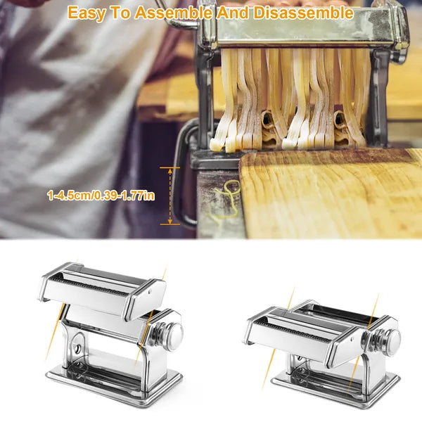 Pasta Maker Roller Machine for Fresh Fettuccine Noodles