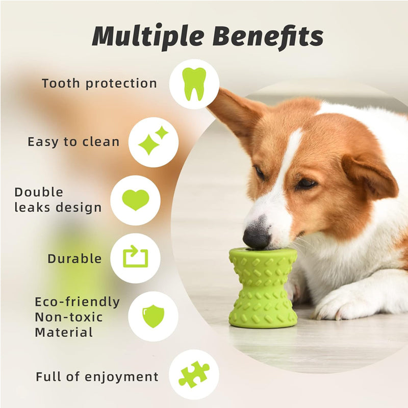 Premium Natural Rubber Dog Chew Toys for Aggressive Chewers