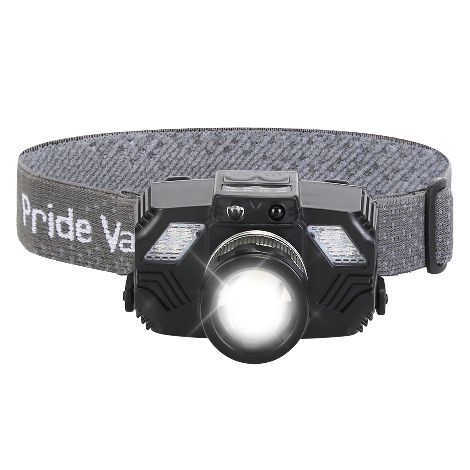 Powerful Motion Sensor LED Headlamp Zoomable Rechargeable