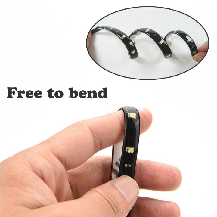 Ultra Bright Waterproof LED Underbody Strip Lights Car Motorcycle