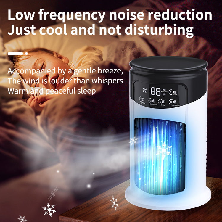 Desktop Air Cooler Portable Mini Cooling Fan USB Powered