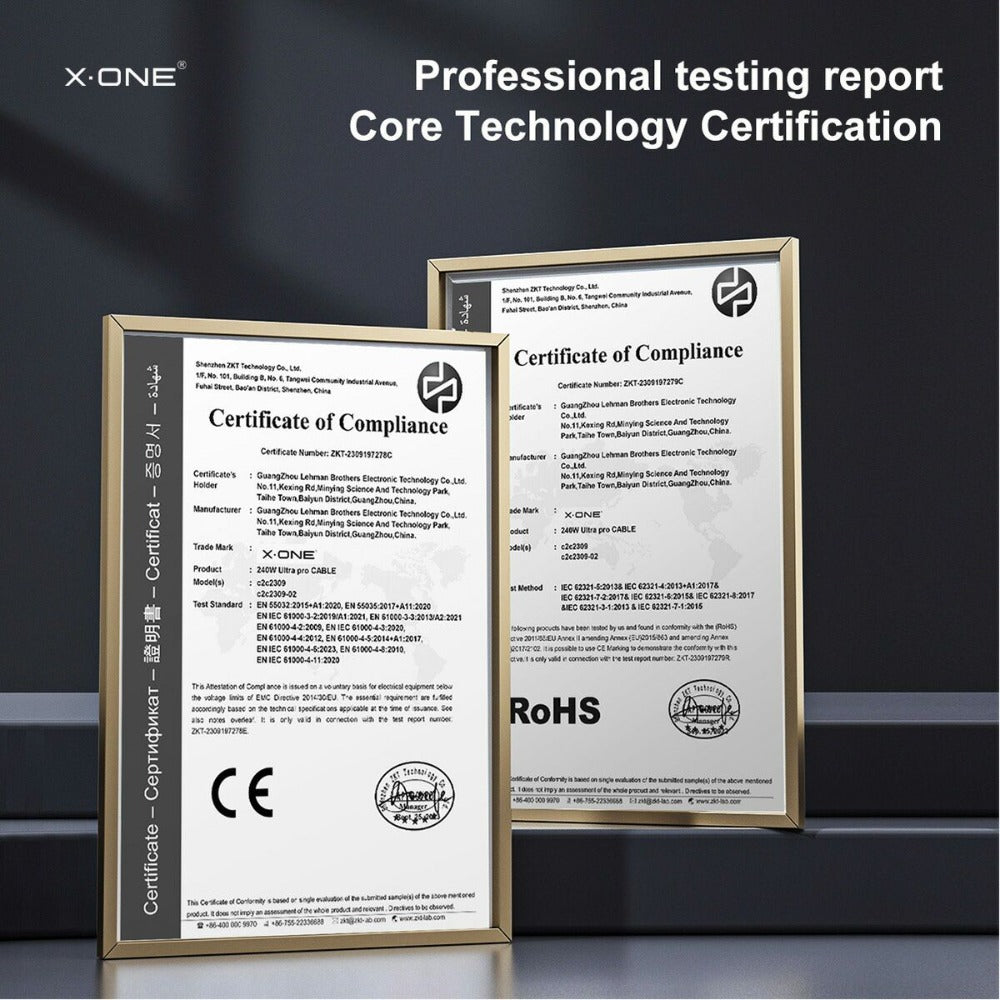 New 240W Dual Type-C Fast Charging Cable for Ultra Fast Power Delivery
