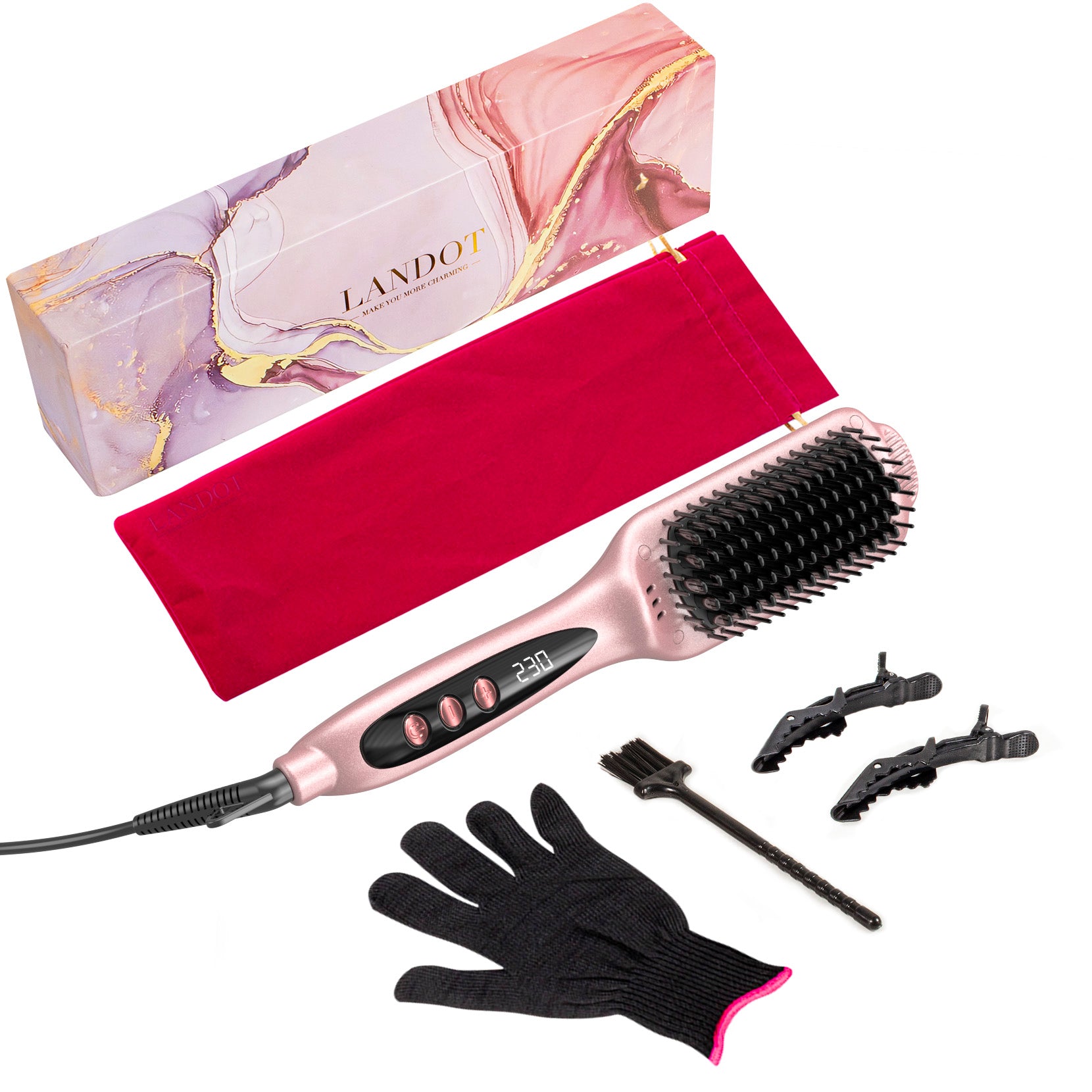 Straight Hair Comb Portable Styling Tool for Smooth Daily Hair Care
