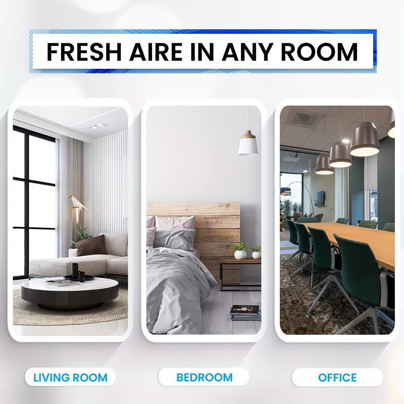 Air Purifier Air Washer with LED Night Light Aroma Diffuser