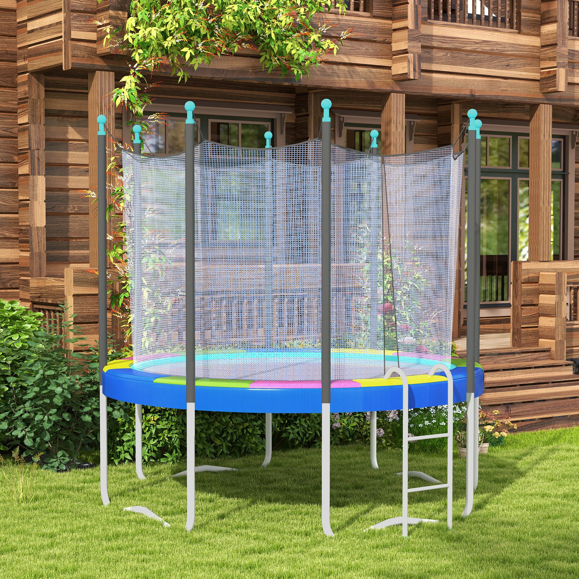 Heavy Duty Trampoline Spring Cover Pad Waterproof & Durable