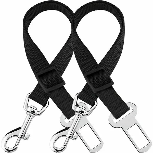 Secure Pet Seat Belt Set Adjustable Safety Harness for Car