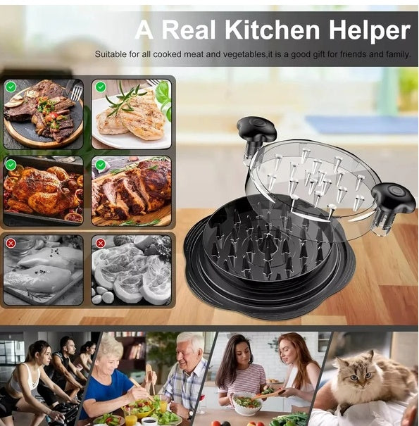 Heavy Duty Chicken Shredder Tool Meat Grinder with Non Slip Handles
