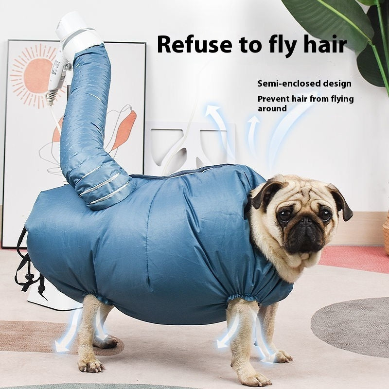 Premium Pet Drying Bag Quick Dry Hair Dryer Bathing Tool