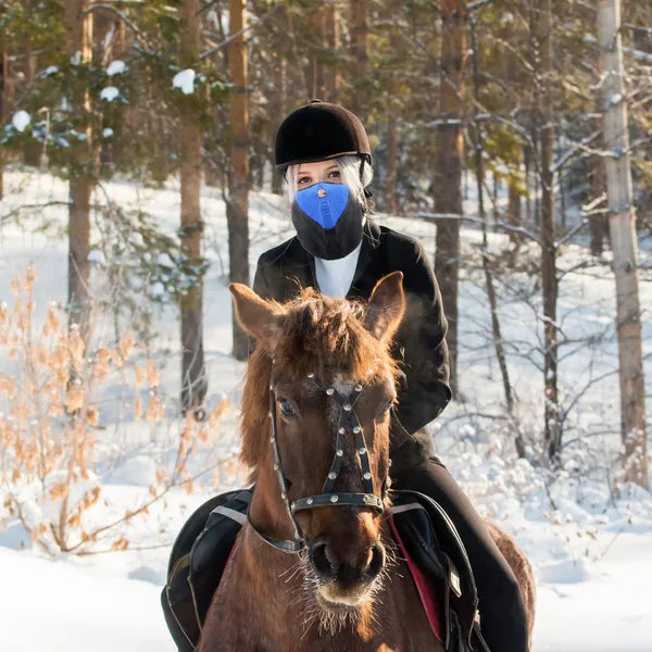 Half Face Mask Windproof Breathable Neck Warmer for Riding