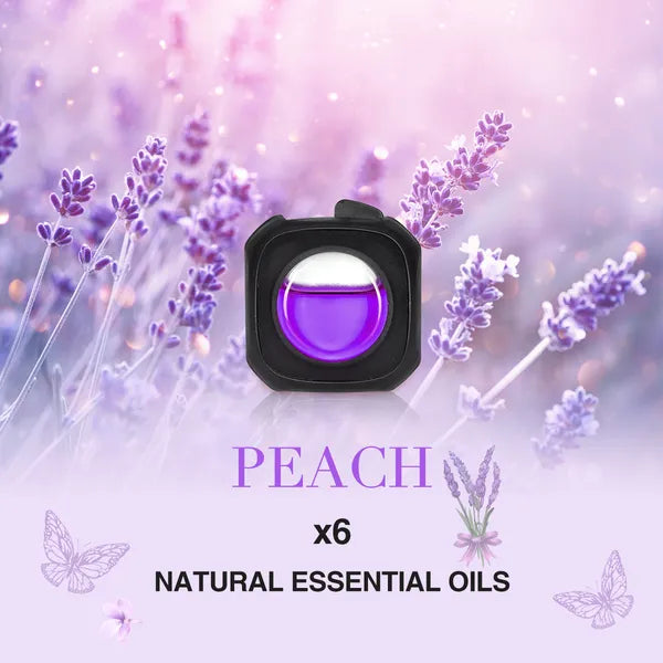 6-Pack Lavender Car Vent Clip Air Freshener Long Lasting