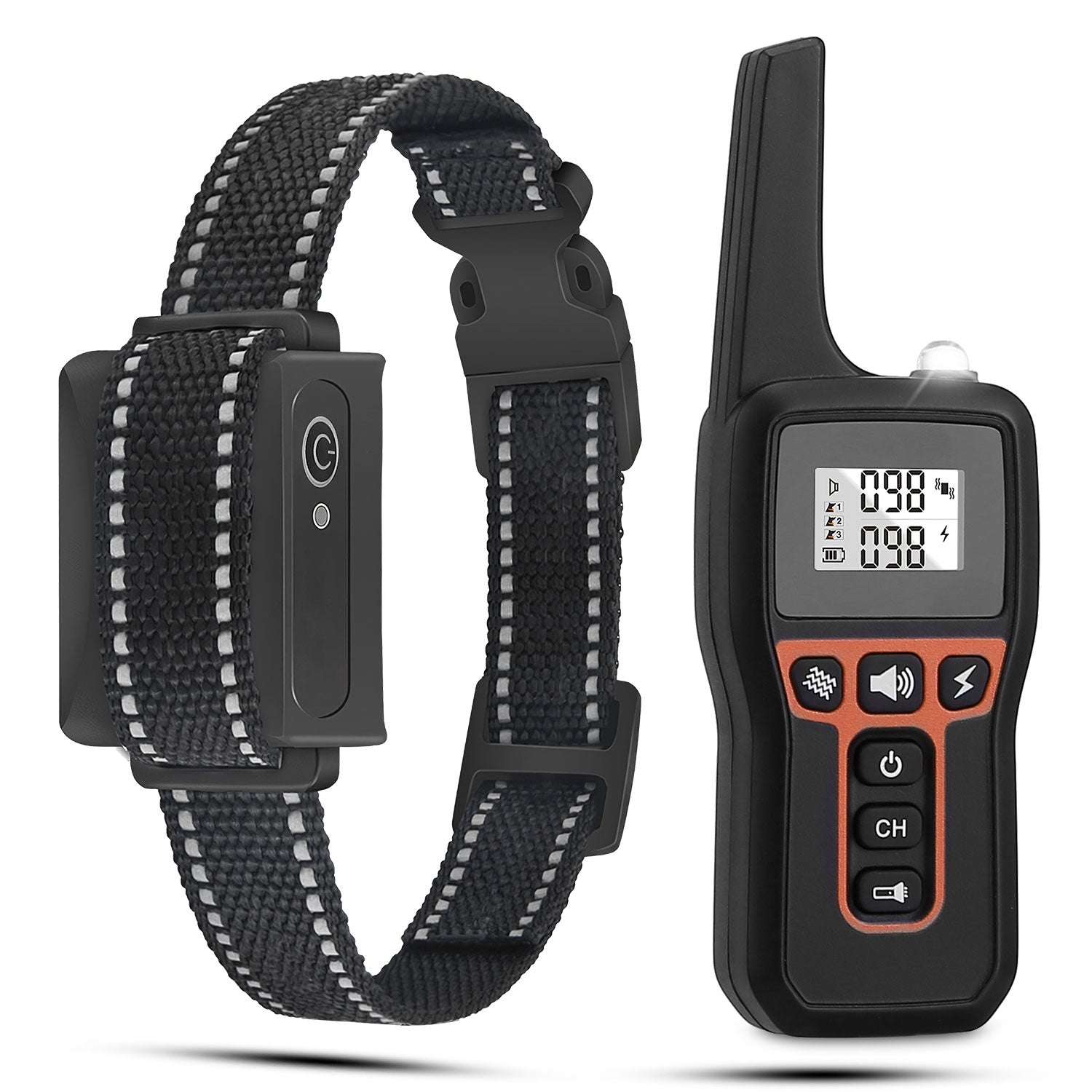 3280FT Dog Training Collar with Remote and Receiver Options
