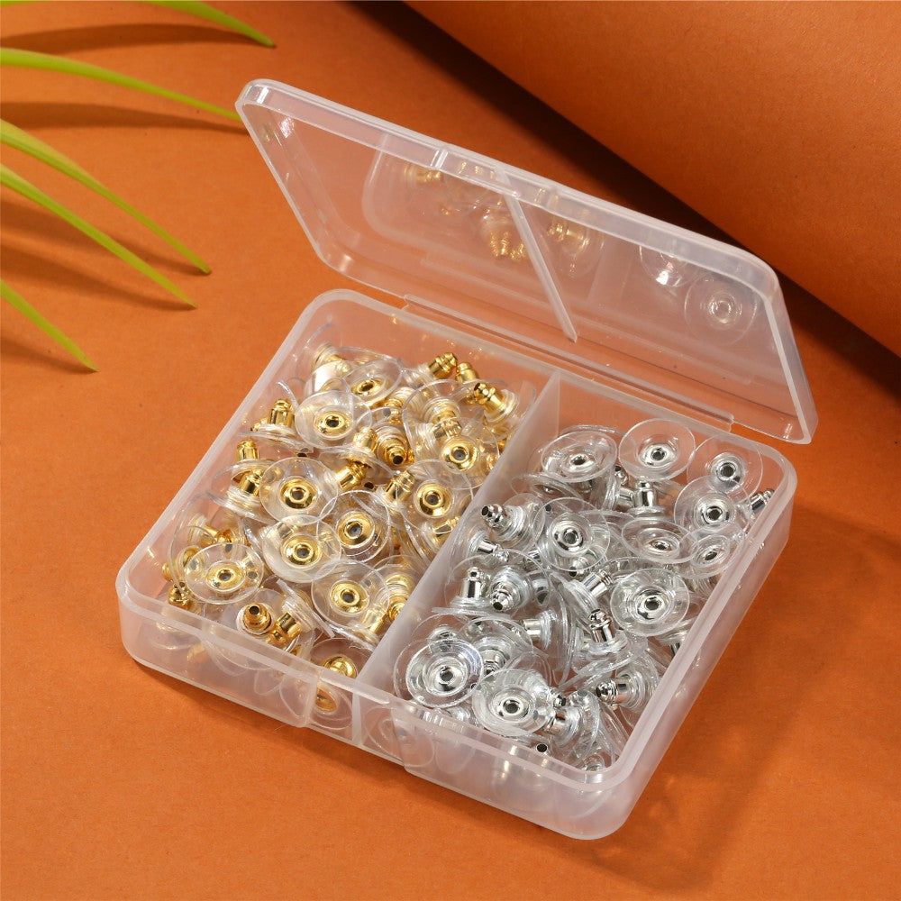 Essential 130PCS Earring Stoppers Set for Secure Jewelry Care